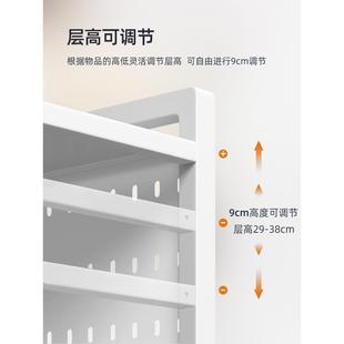 厨房台面微波炉架子多功能家用烤箱双层伸缩分层收纳置物架