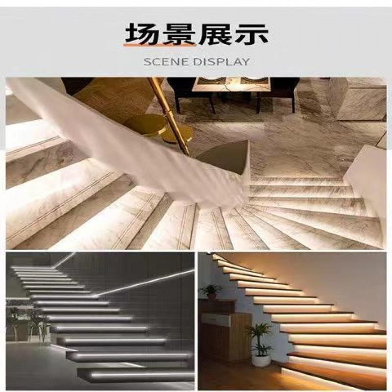 led灯带条12v低压超亮白光灯带货车24伏灯槽线形灯防水灯带软灯条