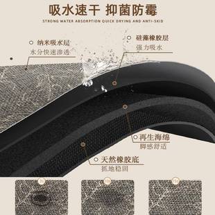 3085免洗耐脏防滑吸 垫厨房地专用长地垫厨房家用条毯吸油吸水DM