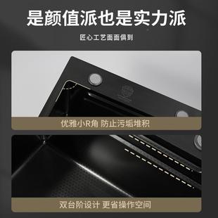 工直用销 瀑布出水厂大单5536槽锈钢家厨房水槽手不工加厚洗菜