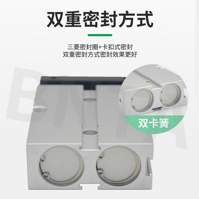 亚德客双838轴双杆0气缸TN40x10/20*30X40X50型X60X780X0X90X10X125