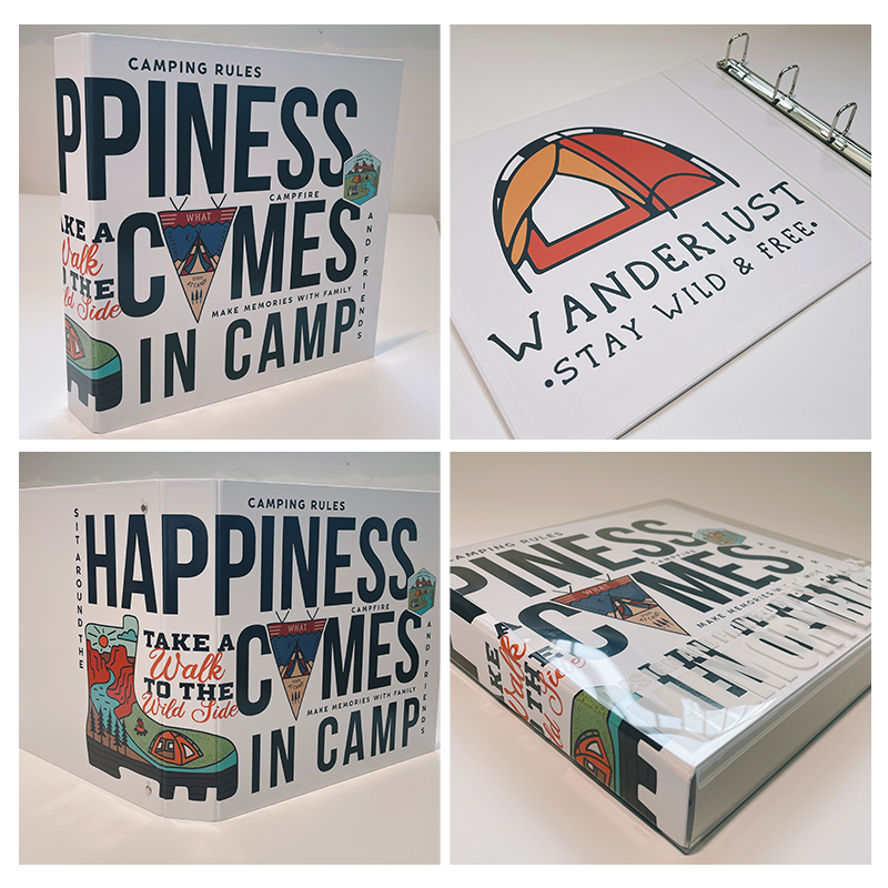 memobox露营旅行款儿童成长记录相册3寸5寸6寸宝宝纪念册家庭影集