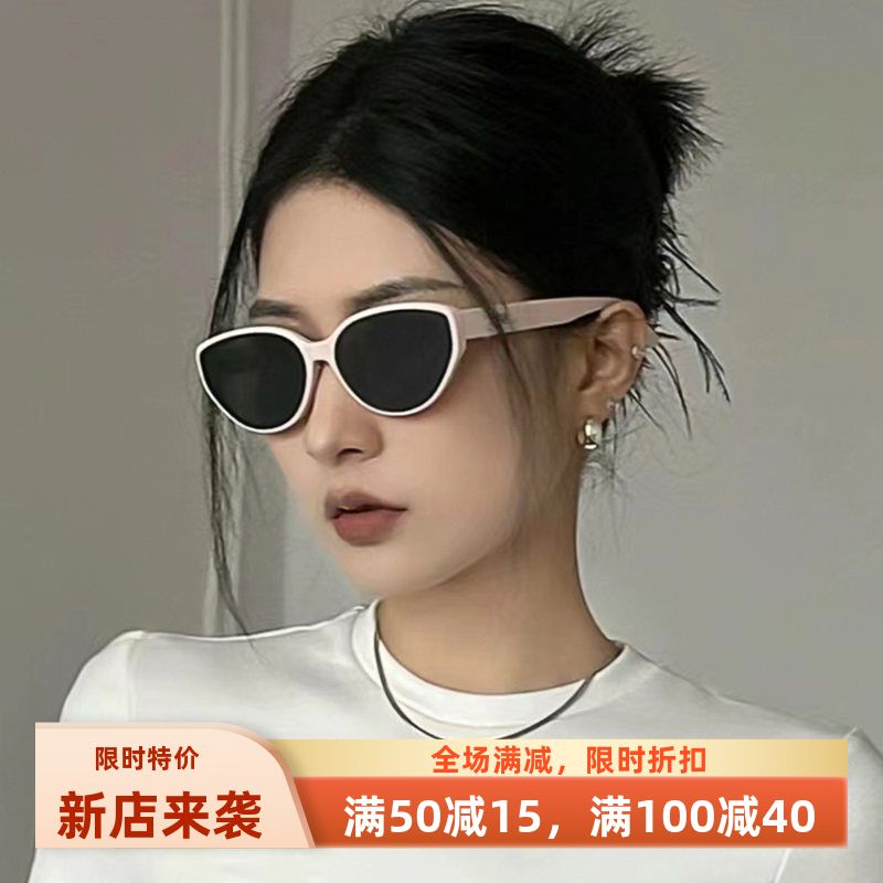 墨镜驾驶女款显脸小2025新款高级感防晒防紫外线方白框偏光太阳镜
