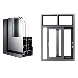 成都断桥铝定制门窗系统型材铝合金封阳台平开 窗双层钢化玻璃隔