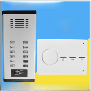 免提门禁电话室内机通用型2线4线五线对讲门铃楼宇对讲非可视分机