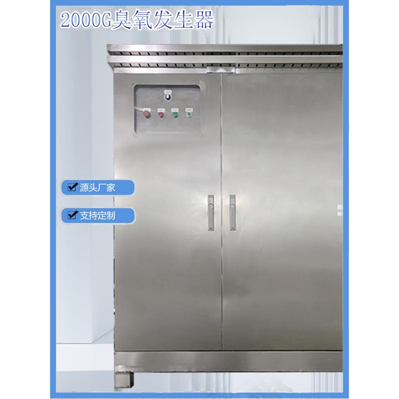 2000G臭氧发生器 杀菌设备水产养殖食品厂空间废气处理臭氧消毒机