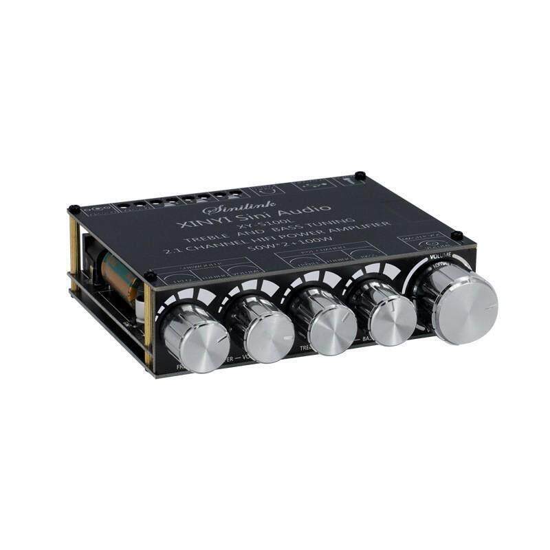 2.1声道蓝牙音频功放板50W×2+100W高低音调 重低音炮XY-S100L