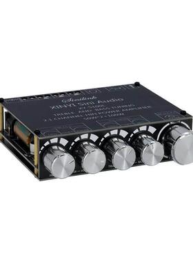 2.1声道蓝牙音频功放板50W×2+100W高低音调 重低音炮XY-S100L