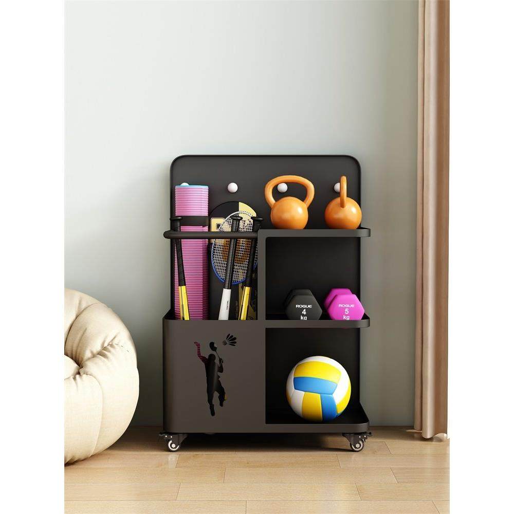 健身器材收纳架家用瑜伽哑铃器械瑜伽垫泡沫轴筐子运动用品置物架,收纳整理,运动器材收纳用具,淘宝优惠券,粉丝福利购,淘宝优惠卷
