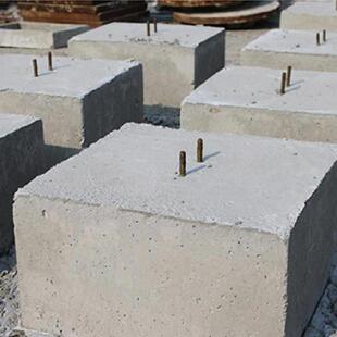 光伏水泥墩 光伏水泥配重块圆形方形混凝土屋面楼顶C30厂家直销