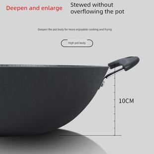 采购产品浙江永康锅,老式铸铁锅,家用铸铁锅,不粘锅,无涂层燃