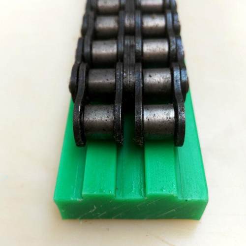 双T型双排08B-2/10A-2/12A-2/16A-2链条导轨尼龙托条垫板滑槽定做