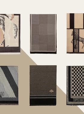 YASA【装饰围巾】样板房衣帽间卧室挂衣架意式轻奢围巾软装陈列品