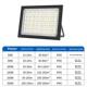 Led户外照明户外工程施工现场专用200W工厂强光超亮聚光灯探照灯