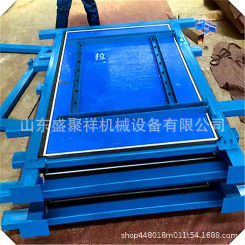 MF2100×2000无压风门 手动气动 尺寸可定 联杆平衡机构