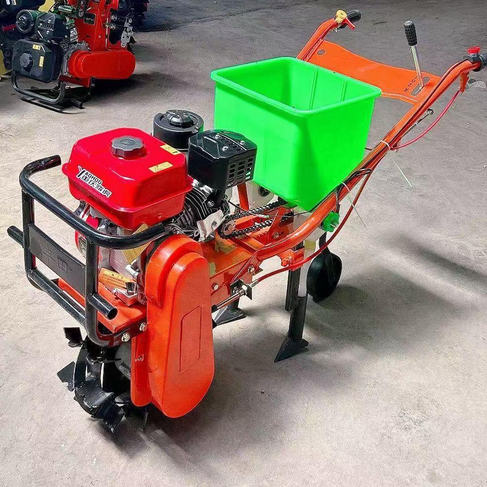 多功能汽油机施肥机追肥玉米精播精准机优惠大豆小麦花生播种机耘