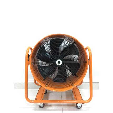 上统YWF4E系列圆形静音管道风机送风机岗位风机可移动