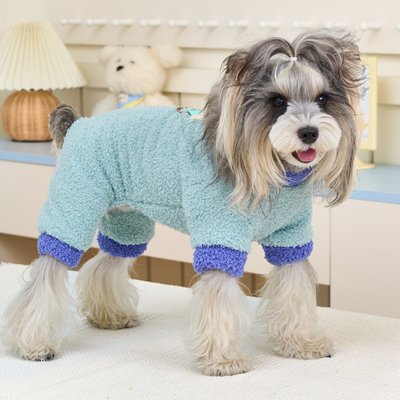 2025新款狗狗衣服秋冬款小型犬比熊泰迪雪纳瑞幼犬冬季保暖四脚衣