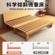 全实木沙发床抽拉床两用小户型简易榻榻米伸缩床多功能折叠拼接床