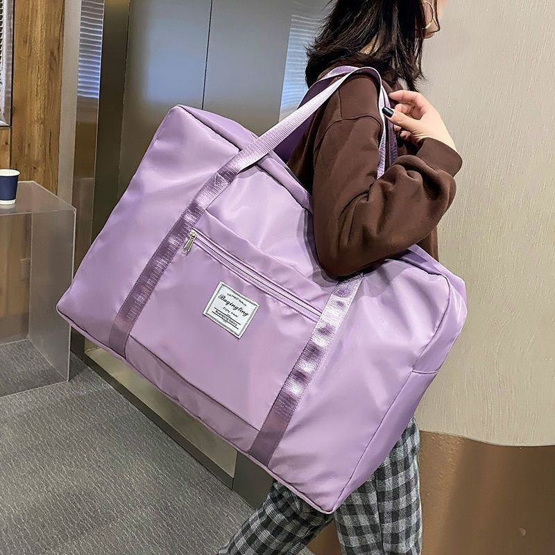 旅行包女大容量行李袋大学生手提包产妇待产包收纳折叠旅行袋超轻