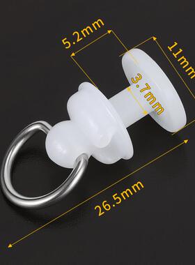 【不挂】窗帘滑轮静音环纳米轮子扣环滑道吊老轮式轨道30343挂钩