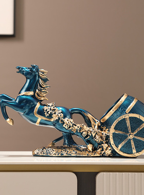 马红酒架装饰品客厅乔迁礼物家用餐边柜酒柜创意摆件柜葡萄酒架子