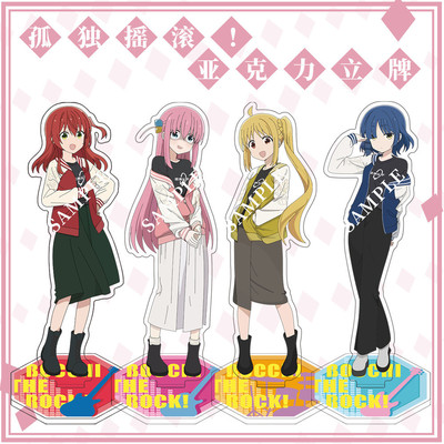 孤独摇滚谷子亚克力夹层立牌后藤