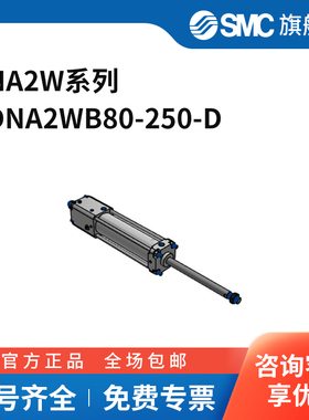 SMC CNA2W系列气缸 CDNA2WB80-250-D 缸径80mm 行程250mm 个