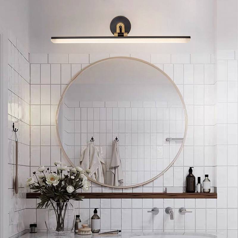 跨境新中式镜前灯现代简约led梳妆台化妆镜柜灯浴室厕所壁灯