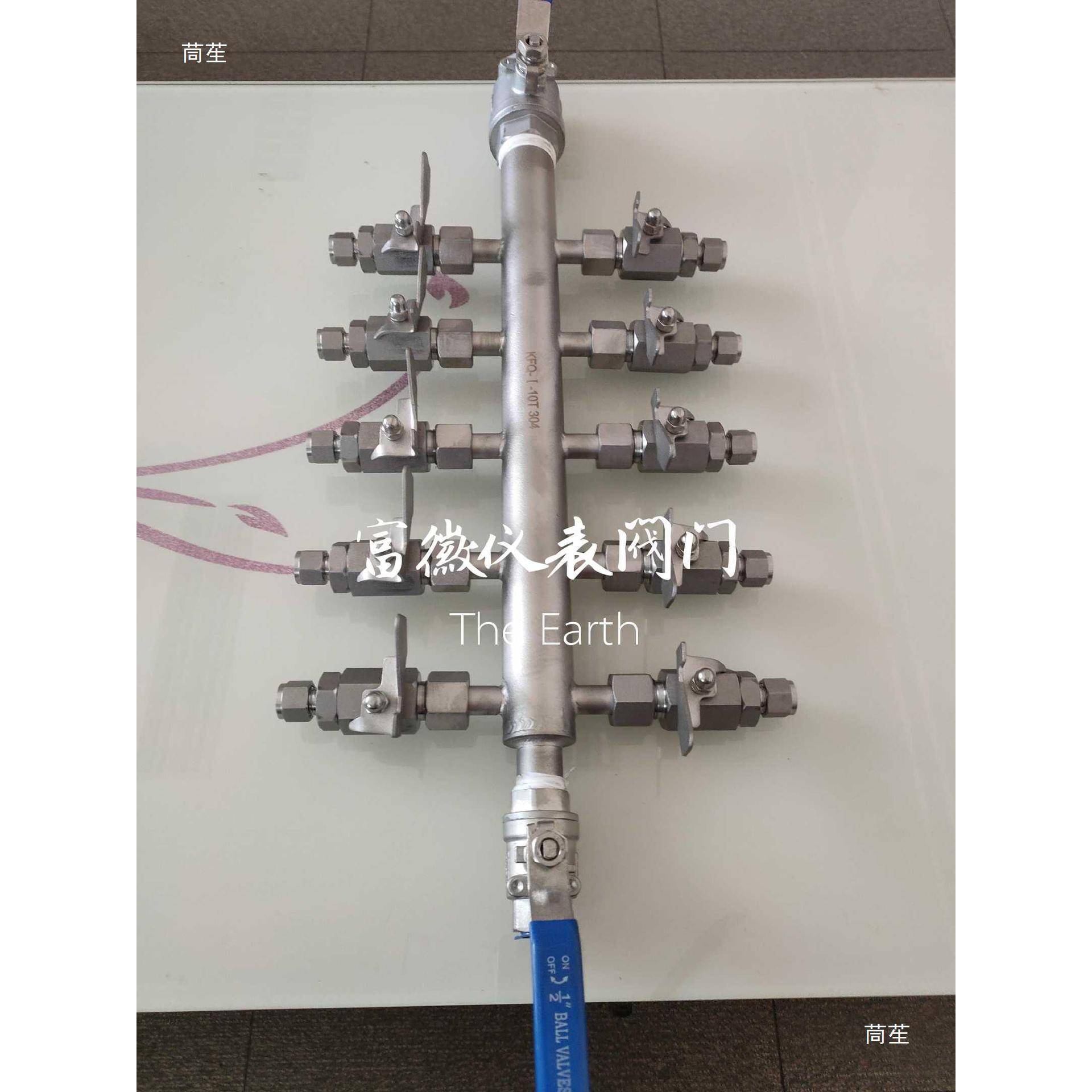 气源分配器气动元件分气块多管路气排气路气体气源分流分配器工具
