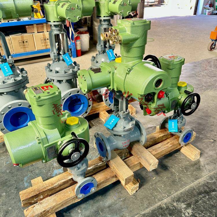 AC660V矿用隔爆型电动闸阀MZ941H-40CDN250煤安防爆