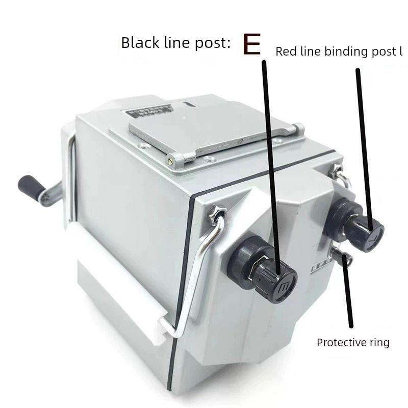 德国品质昭欧表绝缘电阻测试仪Zc25电工摇床上海康海铝壳摇床手摇