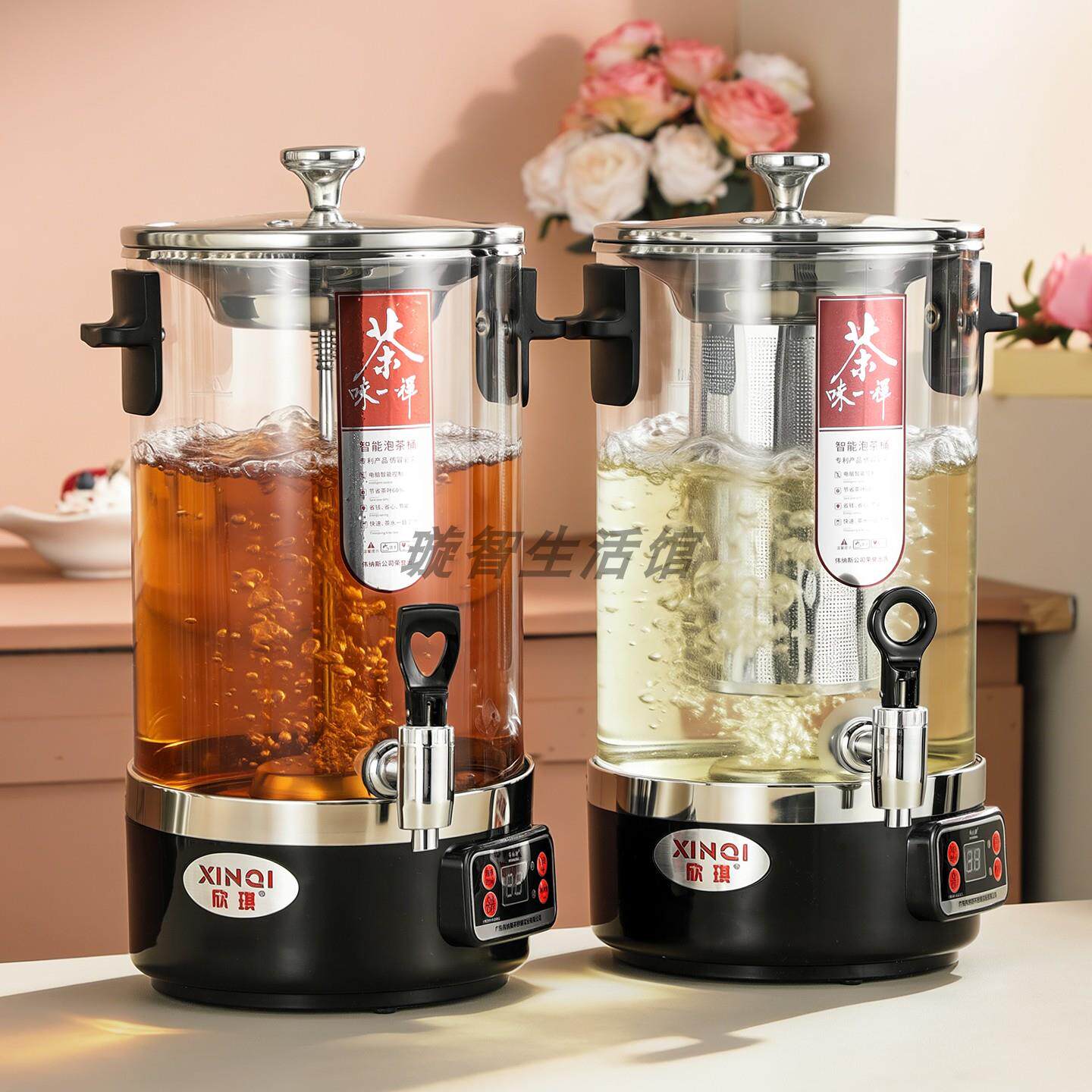 智能煮茶器商用泡茶桶自动泡茶机大容量茶壶多功能茶水分离养生壶
