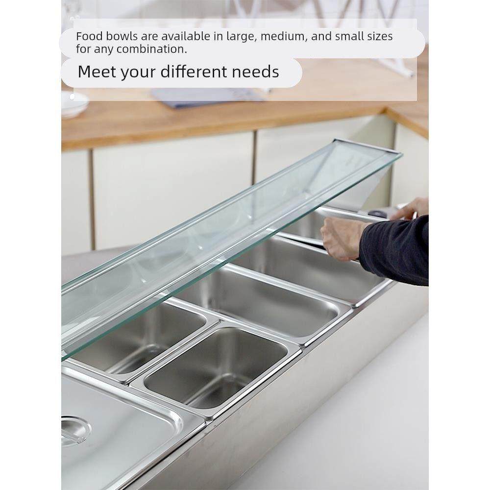 台式快餐保温台商用加热台恒温快餐台自助餐售饭台热菜食堂打菜台,厨房电器,其他商用厨电,淘宝优惠券,粉丝福利购,淘宝优惠卷