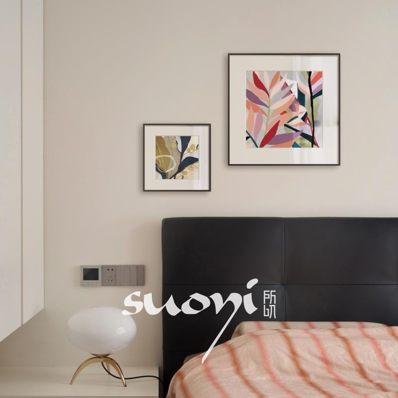 【画艺】卧室装饰画现代简约主卧床头挂画高级感客厅组合壁画