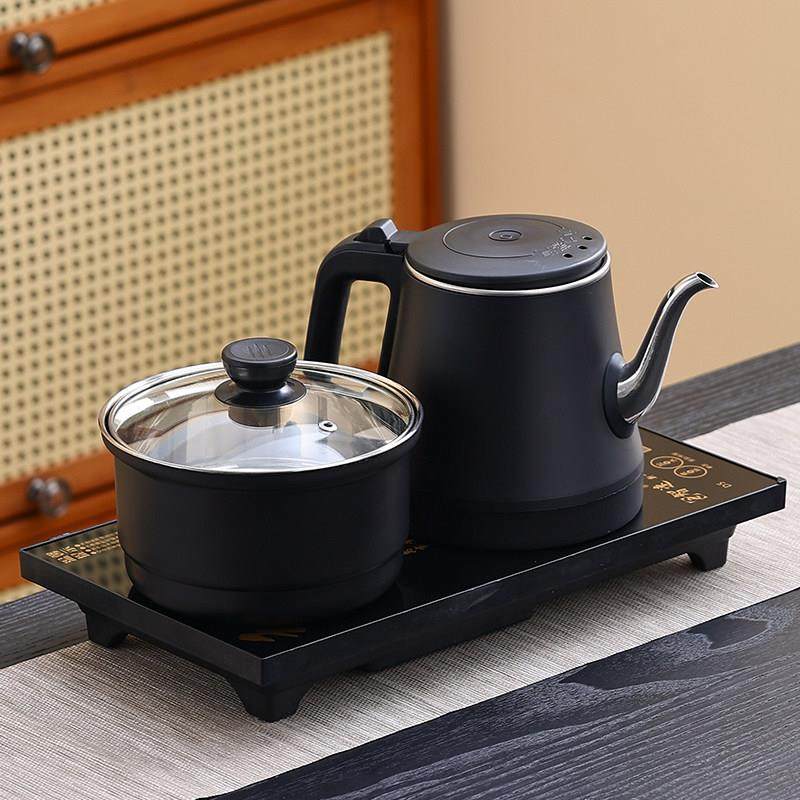 全自动茶台烧茶壶一体底部上水茶壶煮茶器电热泡茶炉嵌入式家用保
