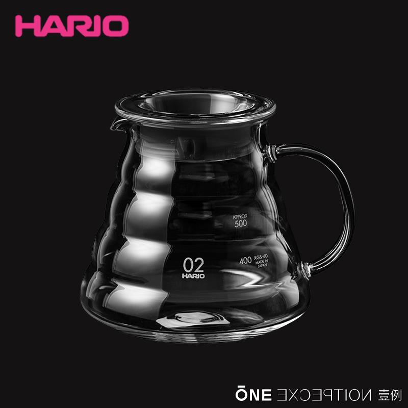 日本原装正品 Hario 手冲咖啡分享壶 经典云朵壶 耐热玻璃XGS-36/
