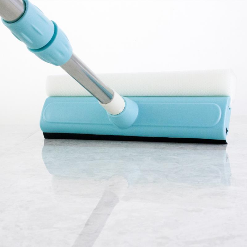 擦窗海绵双面玻璃擦伸缩杆器不锈钢玻璃刮汽车玻璃清洁洗刷刮水器