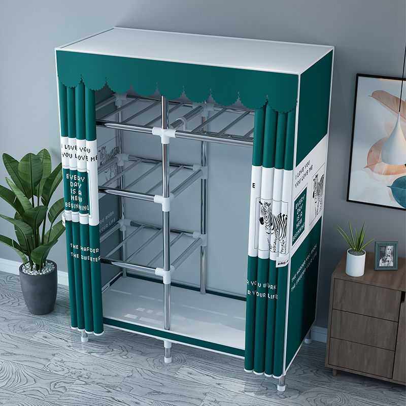 简易衣柜家用卧室布艺组装布衣柜出租房结实耐用全钢架加粗加厚,收纳整理,置地/升降晾晒衣架,淘宝优惠券,粉丝福利购,淘宝优惠卷