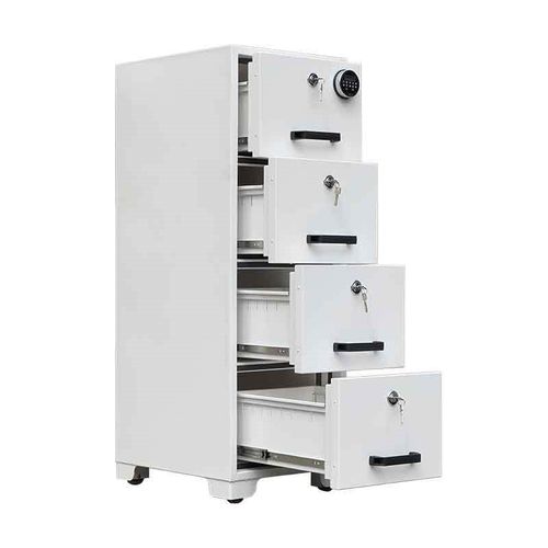 哇噢防火防盗保险柜n抽屉式电子密码机械密码锁重型办公文件柜