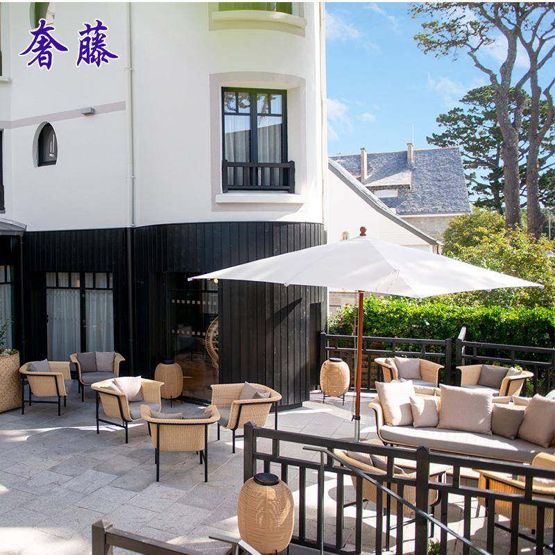 户外藤具沙发室外发花园编休闲藤椅沙发家庭院别墅露天阳台47沙组,住宅家具,户外沙发,淘宝优惠券,粉丝福利购,淘宝优惠卷