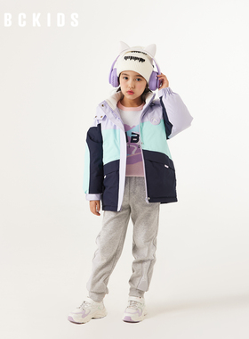 abckids童装女童冬装羽绒服2026秋冬新款儿童上衣小女孩加厚外套