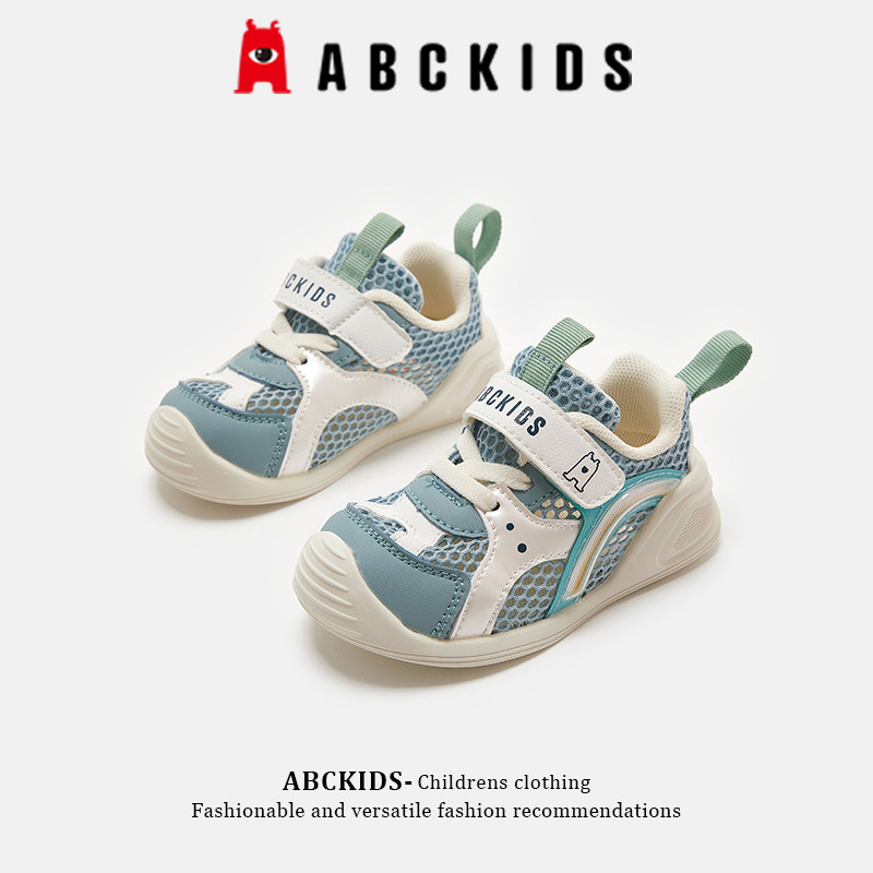 abckids童鞋男童学步鞋2026夏季新款宝宝凉鞋儿童透气婴幼儿鞋子
