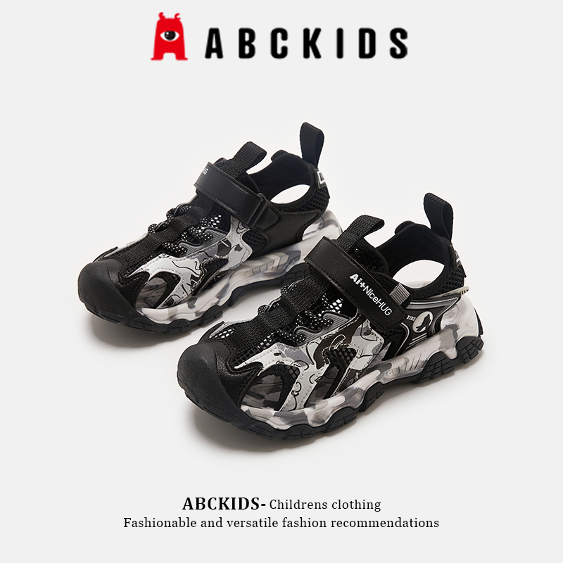 abckids童鞋男童凉鞋夏季透气