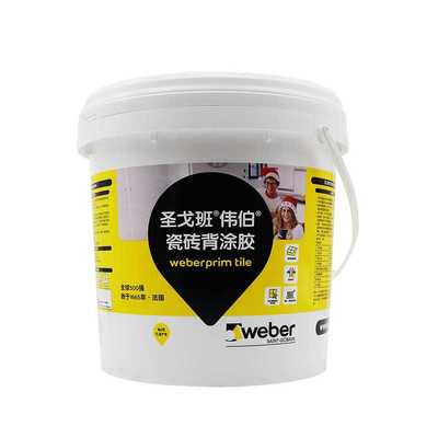 圣戈班伟伯 瓷砖背胶墙砖玻化砖耐水磁砖背涂胶剂5kg