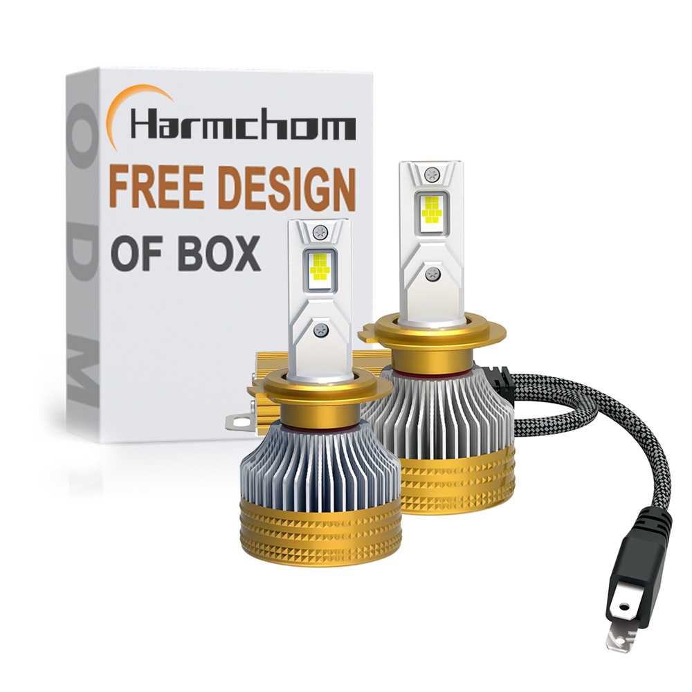跨境工厂G3PROled大灯三铜管H7大功率240W320W高亮聚光汽车前大灯