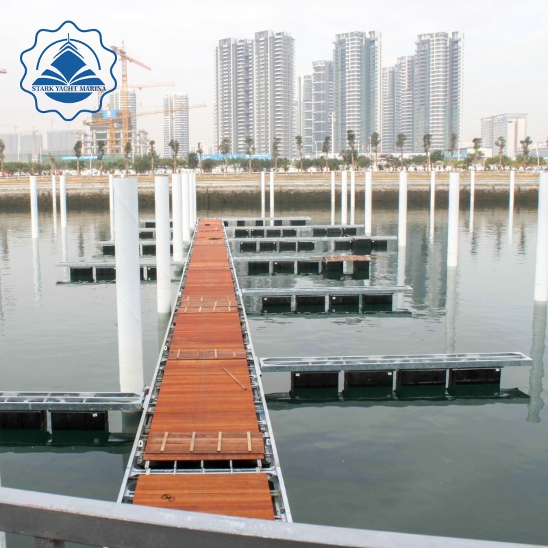 厂家供应铝合金浮桥引桥 游船码头 游艇码头 水上景观 海上栈道