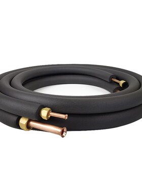 空调铜管成品连接管专m用管子1匹1.5p3P5P免焊接管加长厚Tp2纯紫