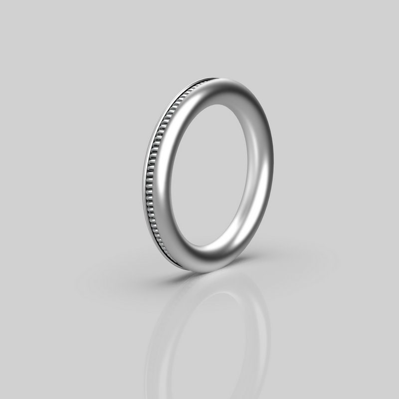 供应耐辐照耐高低温耐腐蚀空心O型圈耐高压镀银Z金属密封圈