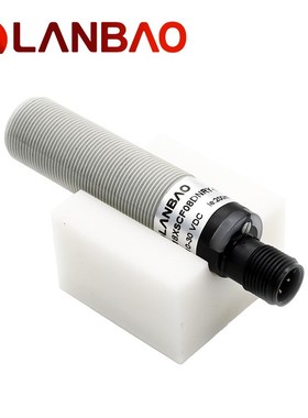 兰宝CR1c8XSCF08DPOY-E2 远距离M12插件埋入PNP 电容式接近开关